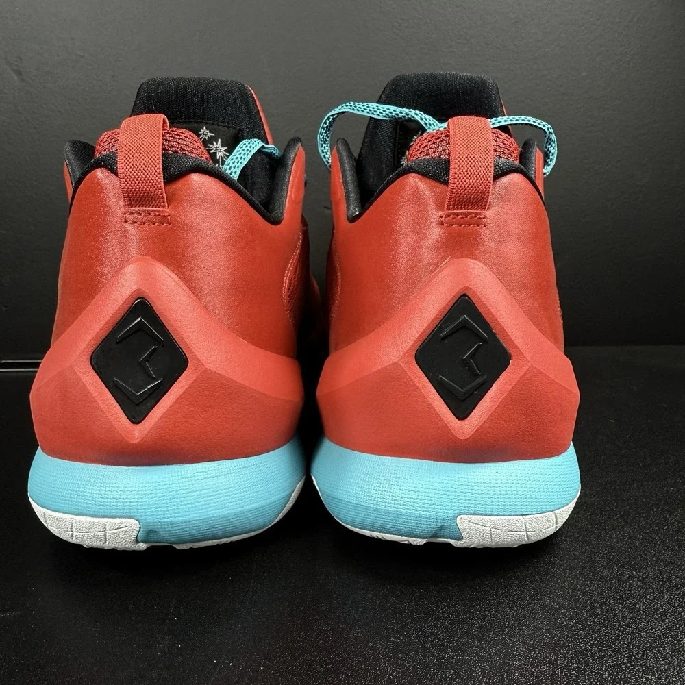 Size 12 JORDAN CP3 VIII AE Shoes RED BLUE WHITE mens Basketball Athletic